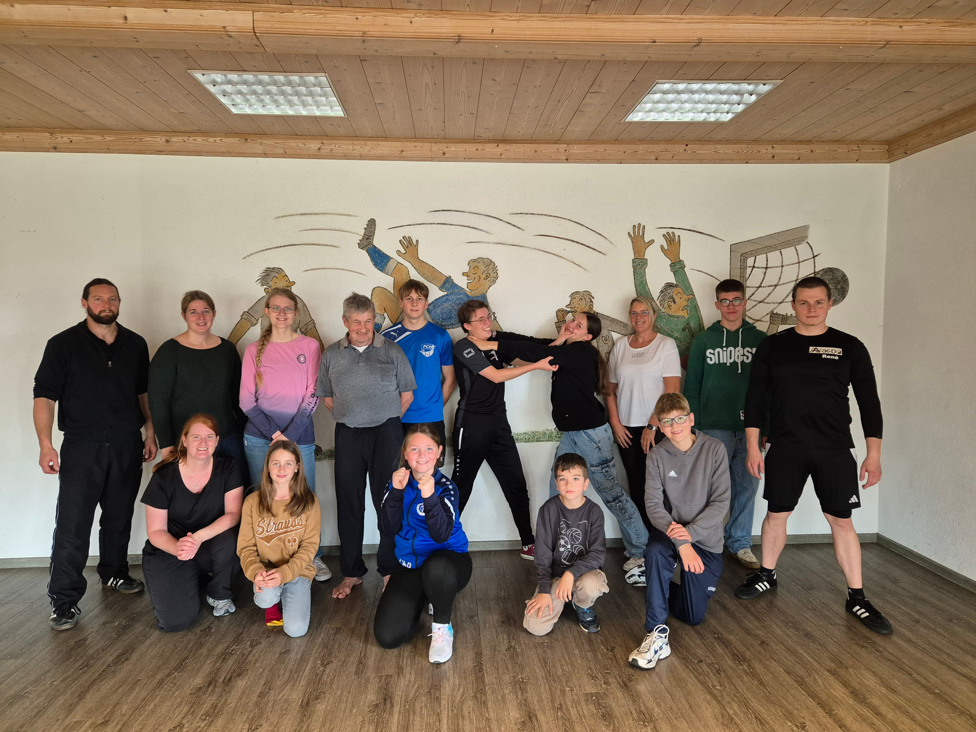 Gruppenfoto Kyusho / Dim Mak Workshop Medebach