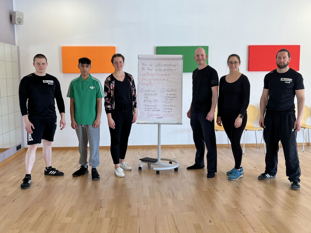 Gruppenfoto Wirtschaftsjunioren Selbstverteidigung